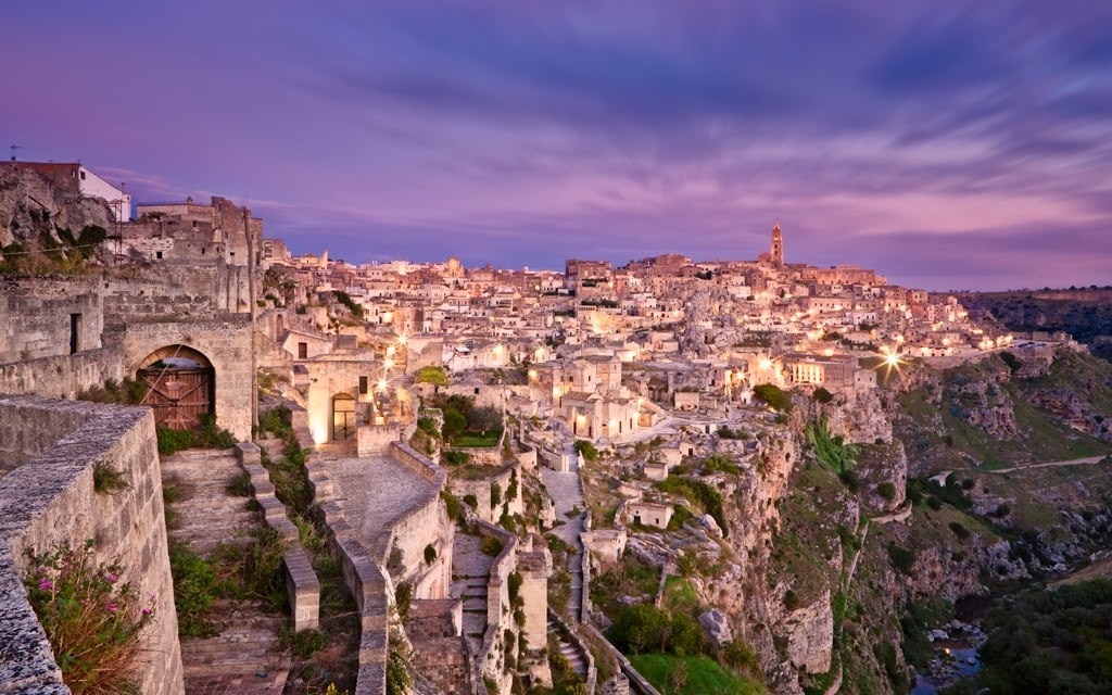 Matera at sunset (Copia)